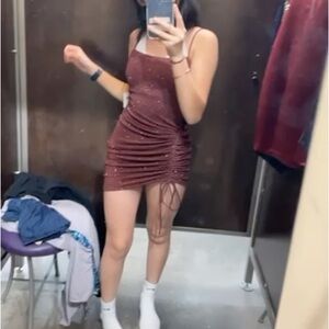 Red Homecoming Mini Dress